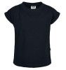 Tricou cu maneca scurta pentru fete Urban Classics Extended Shoulder Tee, negru, 122 128 - OUTLET