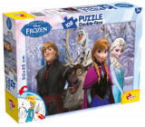 Puzzle 2 In 1 Lisciani, Frozen, Plus, 108 piese