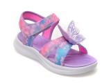 Cumpara ieftin Sandale SKECHERS mov, JUMPSTERS, din piele ecologica