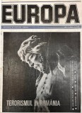 Almanah Europa nr. 3/1990, 16 pagini, format 21 x 30 cm, limba romana, coperti brosate, stare buna