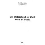 Der Widerstand im Wort