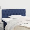 Gossi tablie de pat, albastru, 100x7x78/88 cm, textil