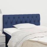 Gossi tablie de pat, albastru, 100x7x78/88 cm, textil