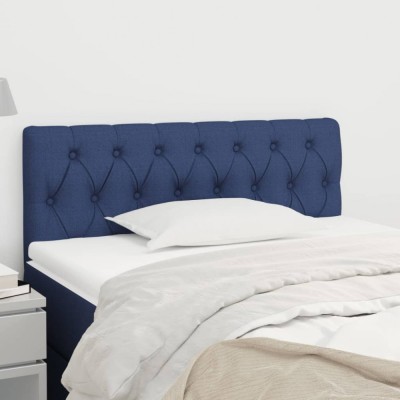 Gossi tablie de pat, albastru, 100x7x78/88 cm, textil foto