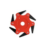 Disc motocoasa 255 mm cu 6 lame pliabile, prindere 25.4 mm &ndash; Micul Fermier GF-1678