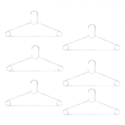 Set Umerașe Plastic Transparent, 42x20cm, 6 Bucăți foto
