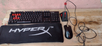 Tastatura HYPER /TM. +Maus +suport maus/ foto