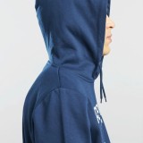 FC Arsenal hanorac de bărbați cu glugă Logo navy - S