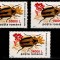 Romania 2000, LP 1516, Insecte 1996 - supratipar &quot;floare de mustar&quot;, seria, MNH!