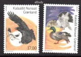 GROENLANDA 2019, EUROPA CEPT, Fauna, Pasari, serie neuzata, MNH, Nestampilat