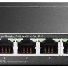 Tp-link 5-port 10/100mbps desktop switch with 4-port poe tl-sf1005lp 5 *10/100mbps rj45 ports auto negotiation/auto