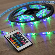 Banda Multicolorata cu LED BandLed foto