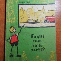 Carte bunele Maniere - tu stii cum sa te porti - din anul 1965