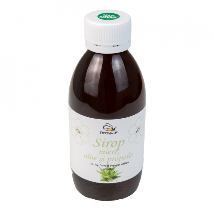 Sirop de aloe si propolis cu miere de albine by Dr. Ing. Cornelia Dostetan