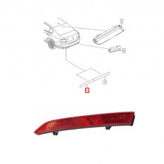 Element reflectorizant catadioptru VW Passat (B8), 08.2014-, partea Dreapta, Spate, spre exterior, OE