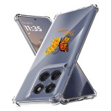 Husa antisoc pentru motorola edge 60 / edge 60 fusion - airbag tpu, col&Egrave;uri ranforsate- butterfly galben