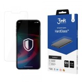 Folie de protectie Ecran 3MK HardGlass pentru Apple iPhone 16e / 14 / 13 Pro / 13, Sticla securizata, Full Glue