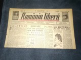 ZIAR ROMANIA LIBERA 28 NOIEMBRIE 1945