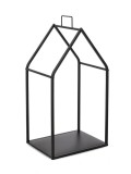 Cumpara ieftin Suport lemne otel negru House 38x30,5x75,5h