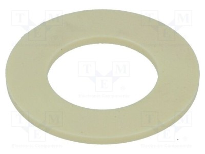 Lagăr şaibă de presiune IGUS glisare &amp;Oslash;18mm fără orificiu, iglidur&amp;reg; W300 galbenă foto