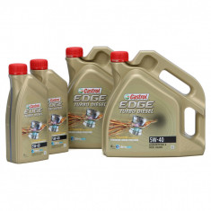 Set 2 Buc Ulei Motor Castrol Edge Turbo Diesel Titanium 5W-40 4L 1535BA + 2 Buc Ulei Motor Castrol Edge Turbo Diesel Titanium 5W-40 1L 1535B5