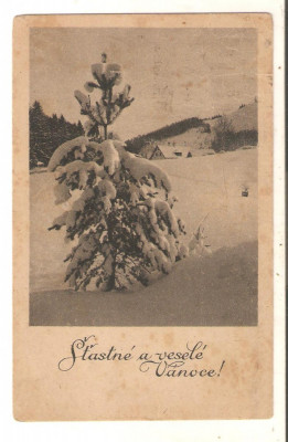 Carte Postala de sarbatori*1949 foto