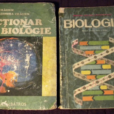 Manual + Dictionar de biologie pentru clasa a XII-a, Epoca de Aur 1987 - 1989