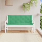 Perne banca de gradina 2buc., verde,150x50x7cm, tesatura oxford GartenMobel Dekor, vidaXL