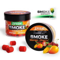 Wafters ZFISH Smoke Pop up Dumbells 8 mm, Mango-Cherry, 20g