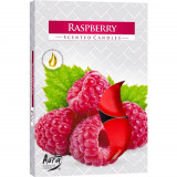 Set 6 pastile lumanari parfumate bispol - raspberry, Stonemania Bijou