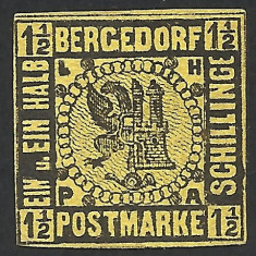 GERMANIA --BERGEDORF --STATE GERMANE--NG--1887