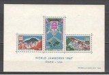 Dahomey.1967 Tabara de cercetasi Idaho-Bl. MD.51, Nestampilat