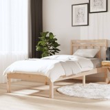 Cumpara ieftin Cadru de pat, 100x200 cm, lemn masiv de pin