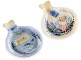 Cumpara ieftin Set 2 farfurii sticla multicolora Lavanda 20.5x26 cm
