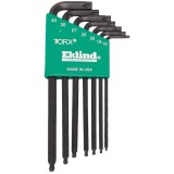 Eklind 10007 - Set chei cu profil TORX (fara gaura) TX10-TX40 7 bucati