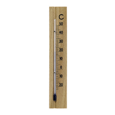 Termometru de camera Koch, suport lemn foto