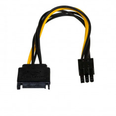 Adaptor AKYGA AK-CA-30 SATA / PCI-Express 6-pin 15 cm foto