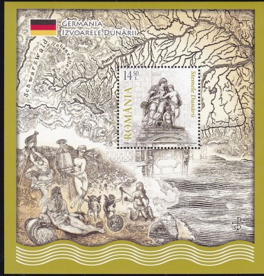 ROMANIA 2010 LP 1864 STEMELE DUNARII I COLITA DANTELATA MNH foto