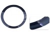 Husa Volan Auto Universal Carpriss, 38cm, Piele Ecologica/Silicon/Microfibra, Negru/Gri/Rosu/Albastru