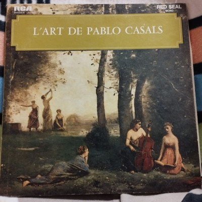 AS - L&amp;#039;ART DE PABLO CASALS (DISC VINIL, LP) foto