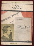 Titu Maiorescu, "Din Critice" - Editura Albatros, 1967