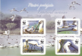 ROMANIA 2006 LP 1744 c PASARI PROTEJATE LOPATARUL EURASIAN WWF BLOC MNH