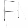 VidaXL Ecran de proiecție cu suporturi 90 inch 4:3