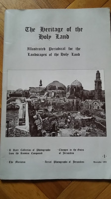 The Heritage of the Holy Land (Ierusalim, Israel) foto vechi arhiva evrei ebraic foto