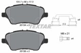 Set placute frana TEXTAR 2513402