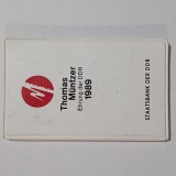 Set monede DDR Thomas Muntzer 1989