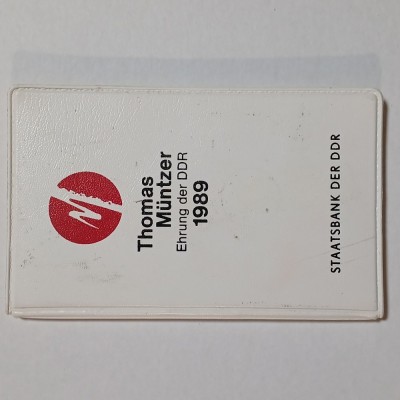 Set monede DDR Thomas Muntzer 1989 foto
