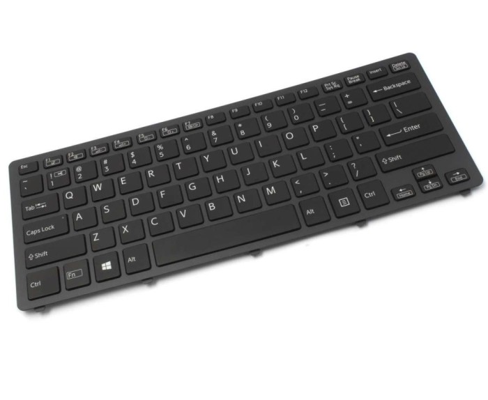 Tastatura Sony 149263721US iluminata backlit, 9Z NABBQ 01 iluminata backlit, D13B06601877 iluminata backlit,