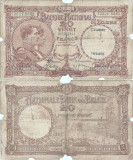 1940 (3 Ianuarie), 20 Francs (P-98c) - Belgia
