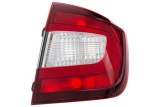 Stop spate lampa Skoda Rapid (Nh), 10.2012-, Liftback, partea Dreapta, P21/4W+P21W+PY21W+W3W; fumuriu; Omologare: ECE, VISTEON